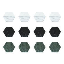 Load image into Gallery viewer, Set of 12 Hexagonal Coasters