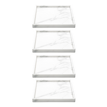 Load image into Gallery viewer, Set of 4 Squared Spa Trays