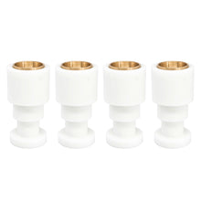 Load image into Gallery viewer, Set of 4 Short Unicolor Candle Holder