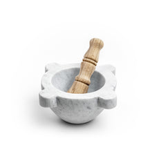 Load image into Gallery viewer, Mortar with Wooden Pestle