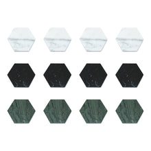 Load image into Gallery viewer, Set of 12 Hexagonal Coasters