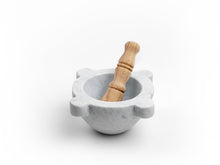 Load image into Gallery viewer, Set of 4 Mortar with Wooden Pestle