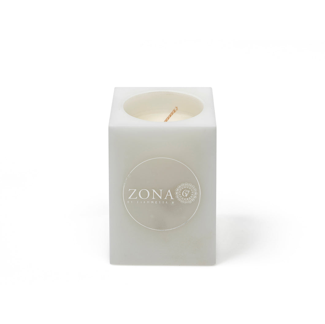 Fragrant White Squared Candle
