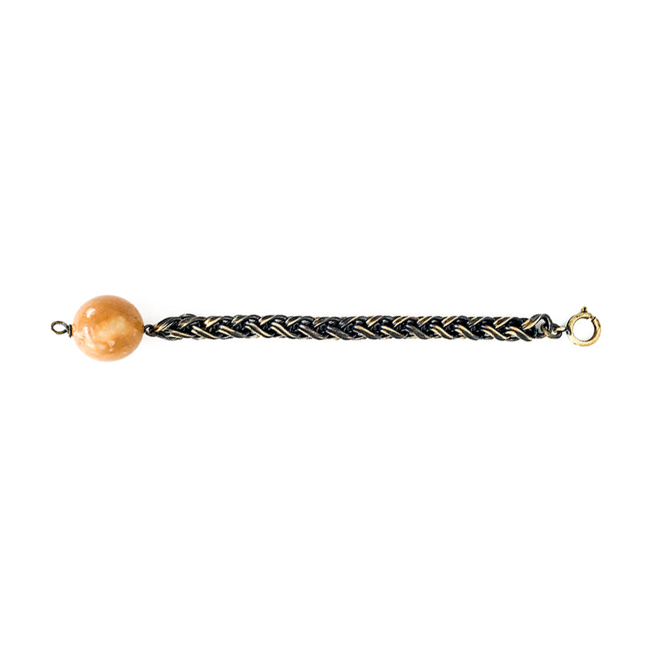 Bracelet with One Yellow Sphere